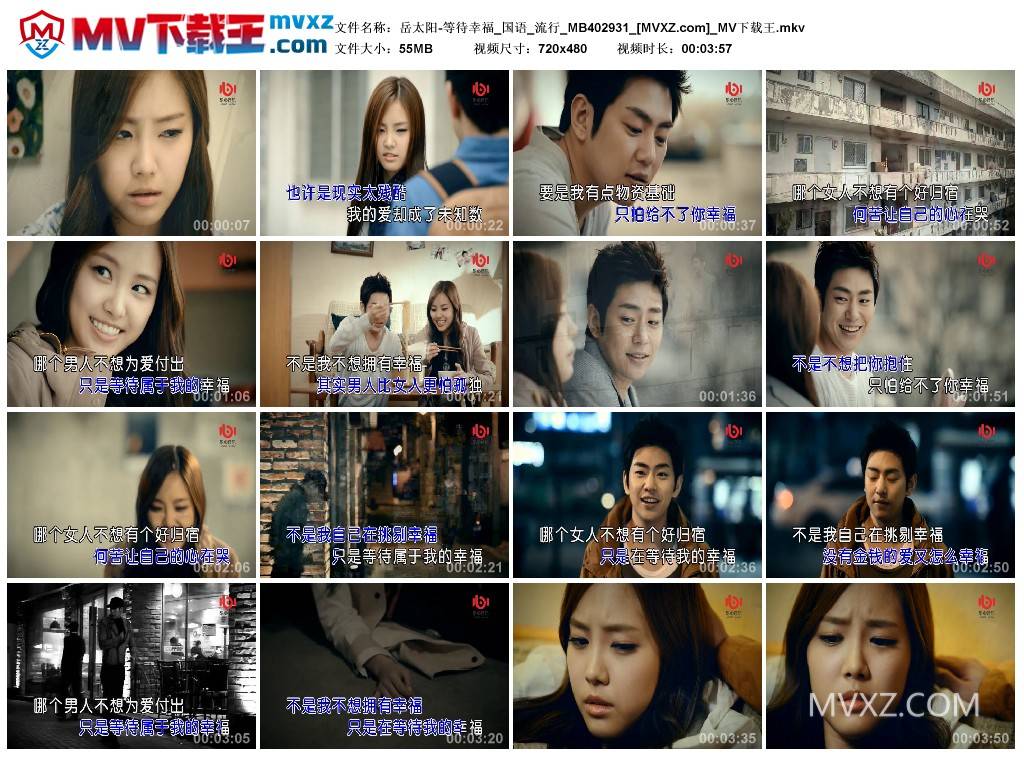 岳太阳-等待幸福_国语_流行_MB402931